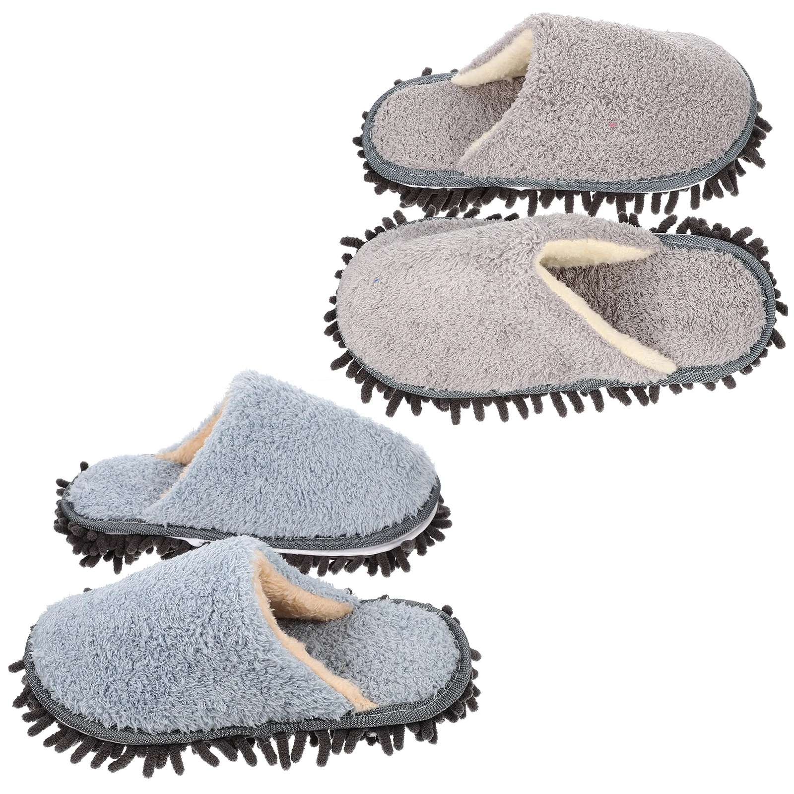 2 Pairs Fleece Slippers Chenille Soft Mop Cleaning Sweeping Shoes Reusable Dusting Floor Hair Washable Household
2 Pairs Fleece Slippers Chenille Soft Mop Cleaning Sweeping Shoes Reusable Dusting Floor Hair Washable Household