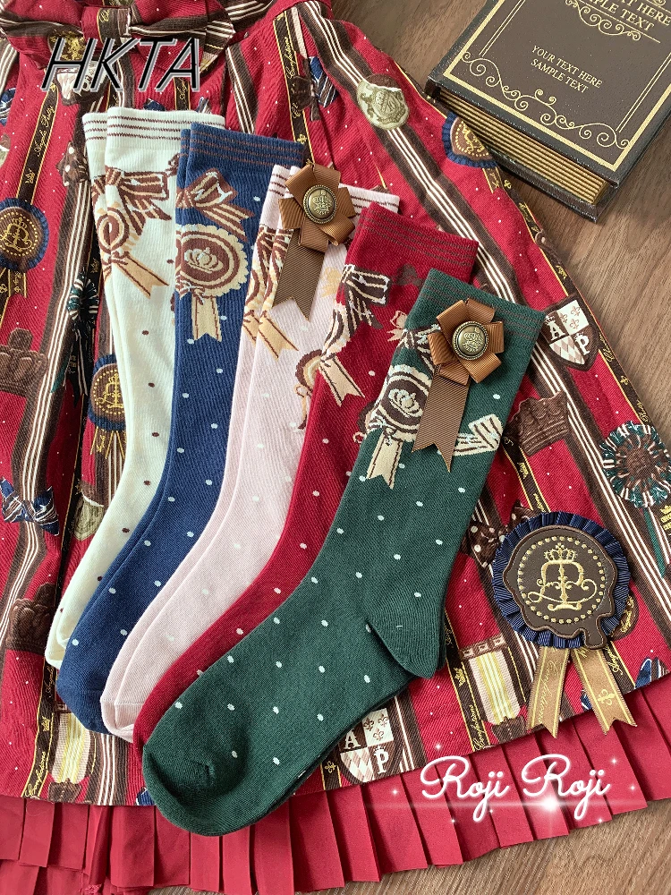Cute Sweet Pure Cotton Socks Women's Spring and Autumn Warm Lolita Uniform Medium Tube Socks Japanese Style Skinny Leg Socks
Cute Sweet Pure Cotton Socks Women's Spring and Autumn Warm Lolita Uniform Medium Tube Socks Japanese Style Skinny Leg Socks