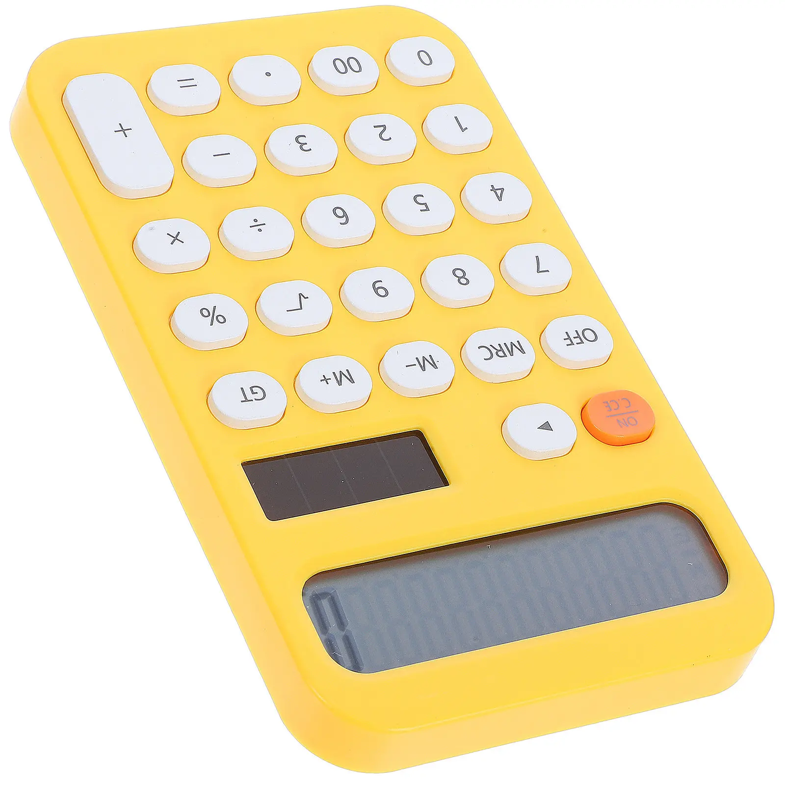 Portable Desktop Calculator ABS Plastic Powered Office Tool Student Calculating Supply Counting Accessory