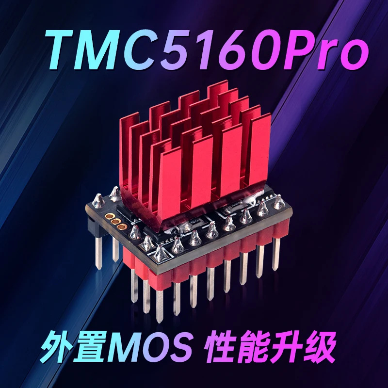 Драйвер шагового двигателя TMC5160T/Pro, бесшумный тип TA, аксессуар для 3D-принтера своими руками, более 100 человек, добавлен к корзину
Драйвер шагового двигателя TMC5160T/Pro, бесшумный тип TA, аксессуар для 3D-принтера своими руками, более 100 человек, добавлен к корзину