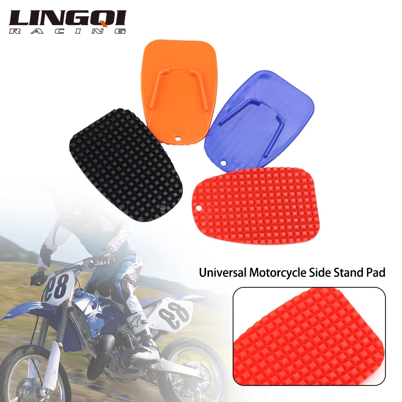 LINGQI RACING Plastic Side Stand Kickstand Non-slip Plate Foot Pad For Dirt Pit Bike Motocross Bicycle Scooter Motorbike
LINGQI RACING Plastic Side Stand Kickstand Non-slip Plate Foot Pad For Dirt Pit Bike Motocross Bicycle Scooter Motorbike