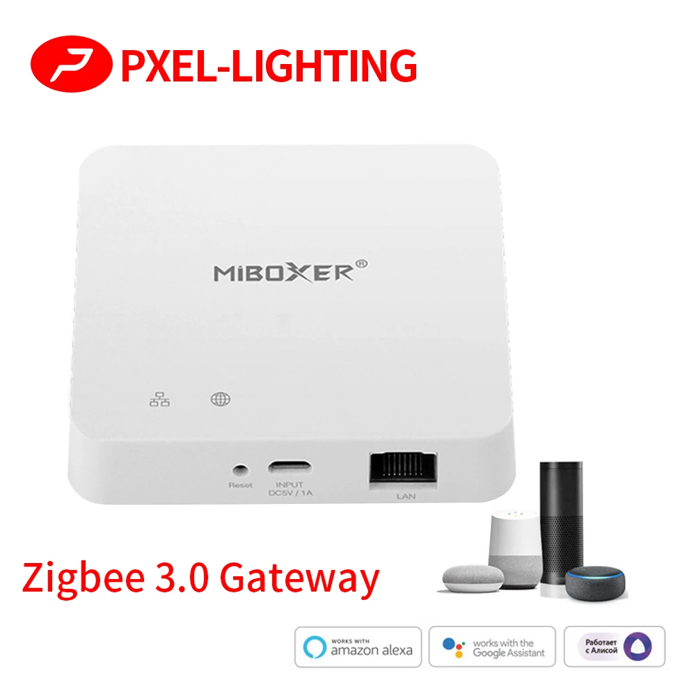 Miboxer Zigbee 3.0 Wired Gateway ZB-Box2 WiFi Smart Controller support Voice APP control online upgrade
Miboxer Zigbee 3.0 Wired Gateway ZB-Box2 WiFi Smart Controller support Voice APP control online upgrade
