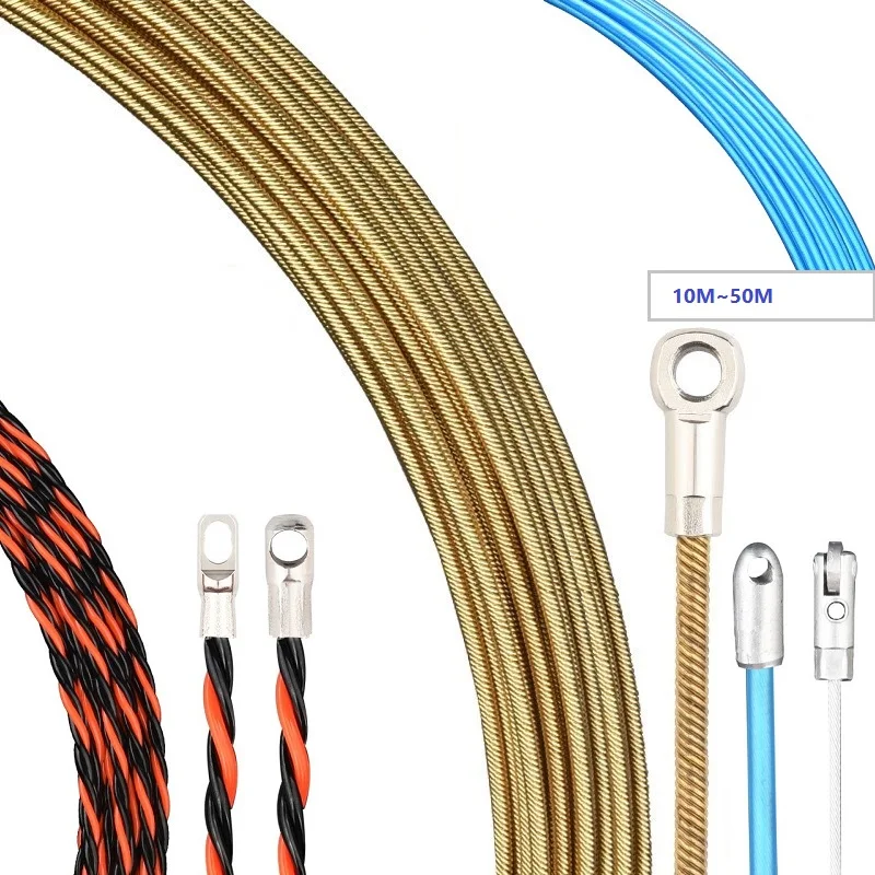 Wire Puller Connector Head Electrician Automatic Thread Guide Special Crimping Mold Cable Elastic Threader Accessories Repair
Wire Puller Connector Head Electrician Automatic Thread Guide Special Crimping Mold Cable Elastic Threader Accessories Repair