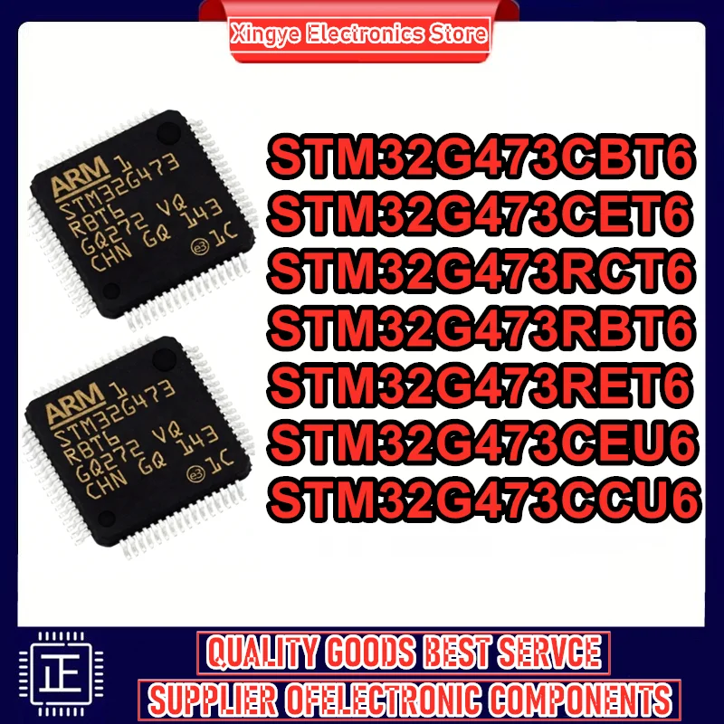 STM32G473CBT6 STM32G473CET6 STM32G473RCT6 STM32G473RBT6 STM32G473RET6 STM32G473CEU6 STM32G473CCU6 IC Chip New in stock
STM32G473CBT6 STM32G473CET6 STM32G473RCT6 STM32G473RBT6 STM32G473RET6 STM32G473CEU6 STM32G473CCU6 IC Chip New in stock
