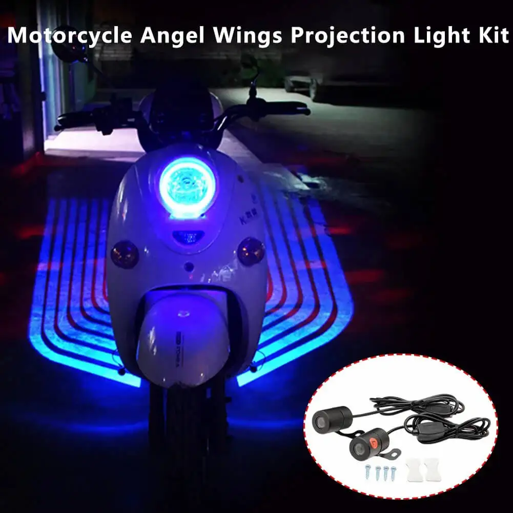 2PCS Motorcycle Angel wings LED projection light electric car street modification welcome decoration anti-collision laser light
2PCS Motorcycle Angel wings LED projection light electric car street modification welcome decoration anti-collision laser light