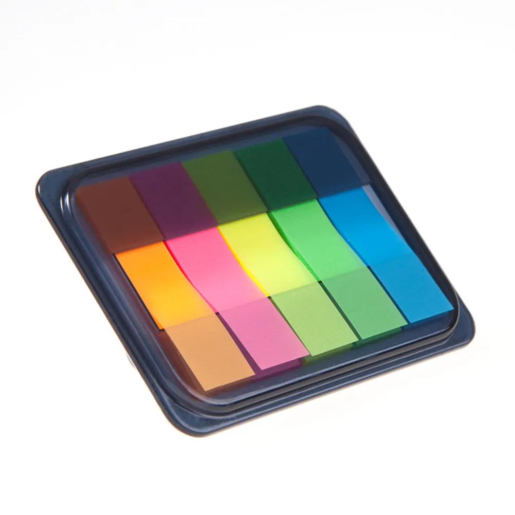 Memo Notes Neon Index Tabs Translucent Self-Stick Pad 5 Colors for Bookmarks Documents Highlighting Index Tabs
Memo Notes Neon Index Tabs Translucent Self-Stick Pad 5 Colors for Bookmarks Documents Highlighting Index Tabs