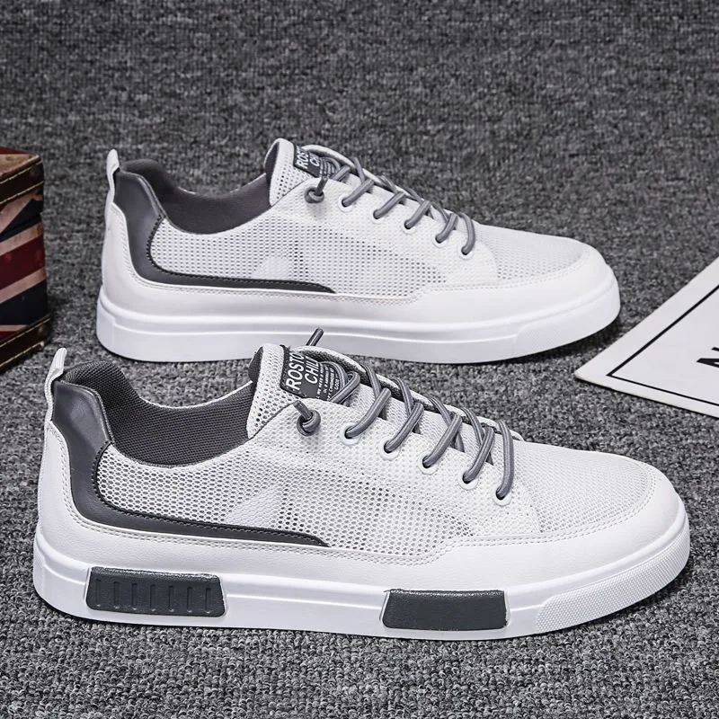 New Men's Sneakers Lightweight Pu Leather Casual Shoes for Men Mesh Breathability Comfortable Running Shoes Zapatillas De Hombre
New Men's Sneakers Lightweight Pu Leather Casual Shoes for Men Mesh Breathability Comfortable Running Shoes Zapatillas De Hombre