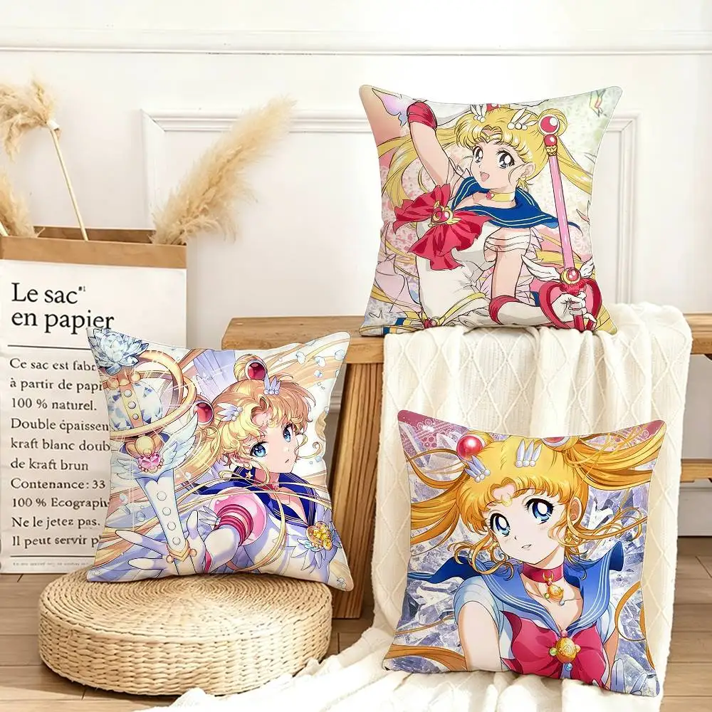 S-Sailor Moon Various Sizes Square Pillow Case For Car Home Bedchamber Decor
S-Sailor Moon Various Sizes Square Pillow Case For Car Home Bedchamber Decor