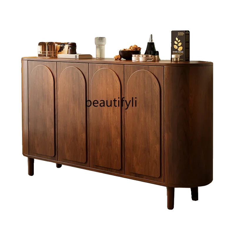 Q American-Style Retro Solid Wood Shoe Cabinet, Wall-Mounted Decorative Sideboard Cabinet for Living Room
Q American-Style Retro Solid Wood Shoe Cabinet, Wall-Mounted Decorative Sideboard Cabinet for Living Room