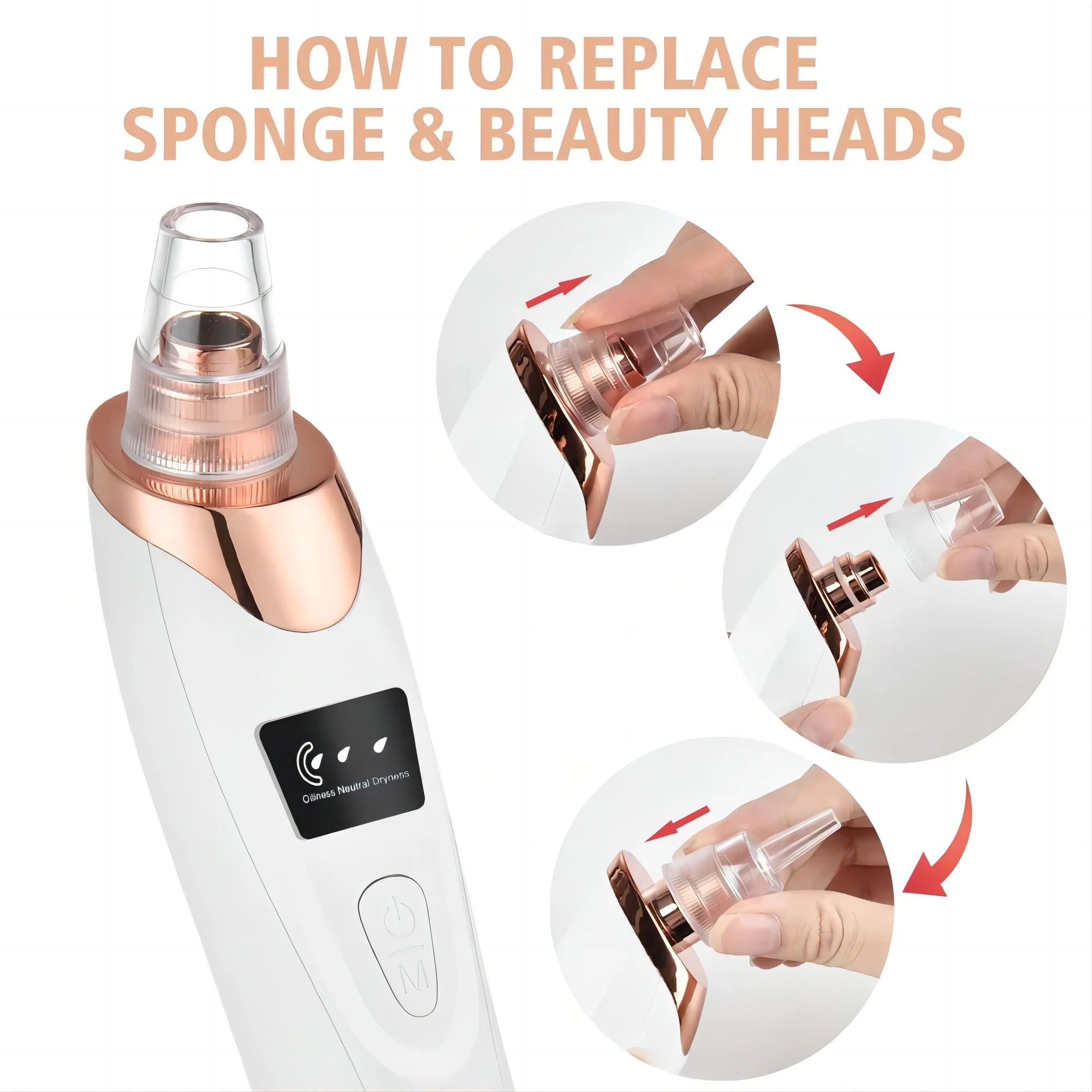 Electric Pore Cleaner & Blackhead Remover, Professional Deep Cleansing Vacuum Device for Facial Skincare, Pore Refining Tool
Electric Pore Cleaner & Blackhead Remover, Professional Deep Cleansing Vacuum Device for Facial Skincare, Pore Refining Tool