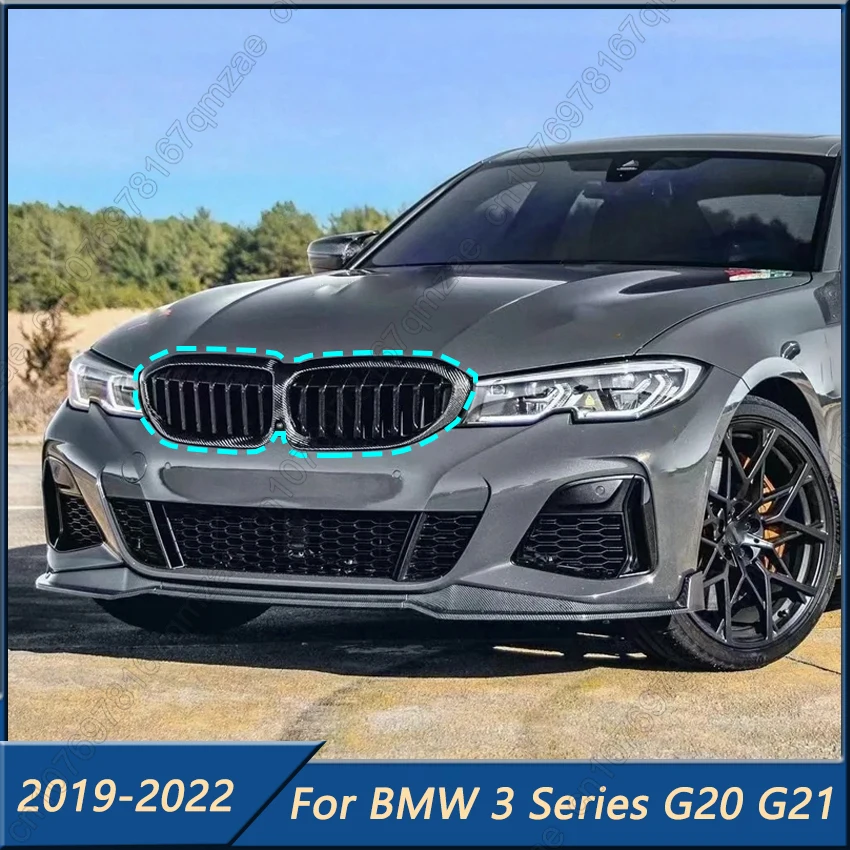 Car Front Bumper Racing Grille For BMW 3 Series G20 G21 318i 320i M340i 2019-2022 Single Slat Kidney Grill Carbon Look Grille
Car Front Bumper Racing Grille For BMW 3 Series G20 G21 318i 320i M340i 2019-2022 Single Slat Kidney Grill Carbon Look Grille
