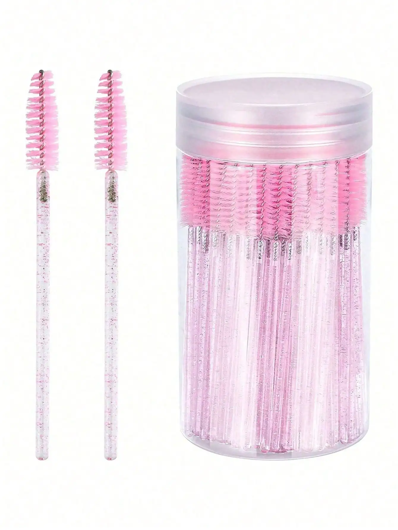 200/100/50/10pcs Set Eyelash Brush, Mascara Brush, Flexible Disposable Eyebrow Brush, Eyelash Extension Brush, Eyebrow Brush, Castor Oil Brush (Lavender Purple),Giveaways
200/100/50/10pcs Set Eyelash Brush, Mascara Brush, Flexible Disposable Eyebrow Brush, Eyelash Extension Brush, Eyebrow Brush, Castor Oil Brush (Lavender Purple),Giveaways