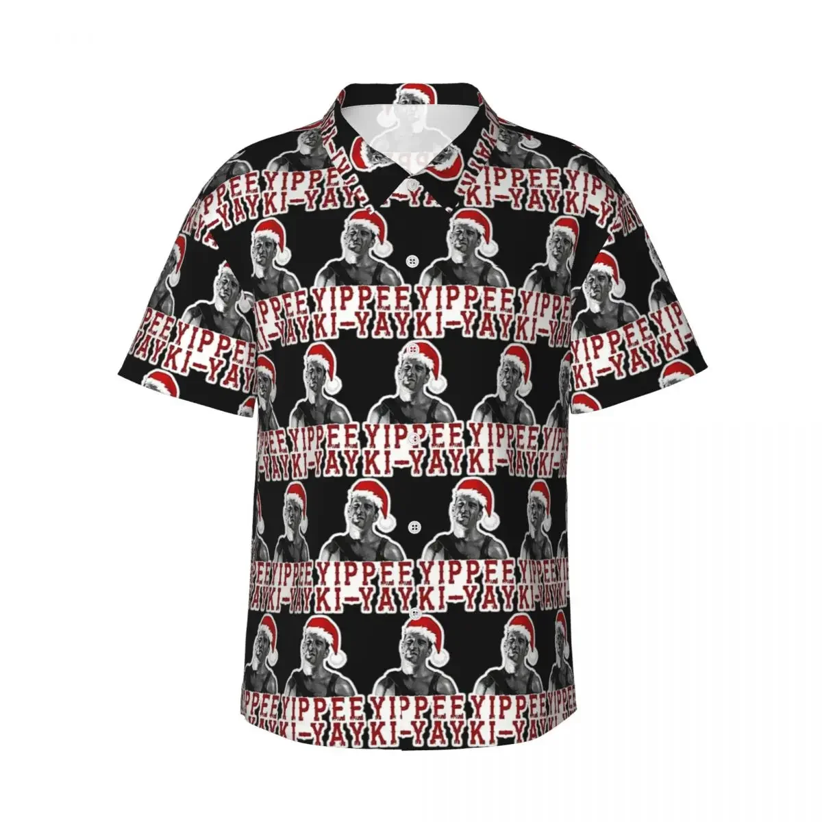 Yippie Ki-Yay Die Hard Christmas Men's Shirts Hawaiian Short Sleeve Shirt Fashion Lapel Tops for Summer Beach
Yippie Ki-Yay Die Hard Christmas Men's Shirts Hawaiian Short Sleeve Shirt Fashion Lapel Tops for Summer Beach