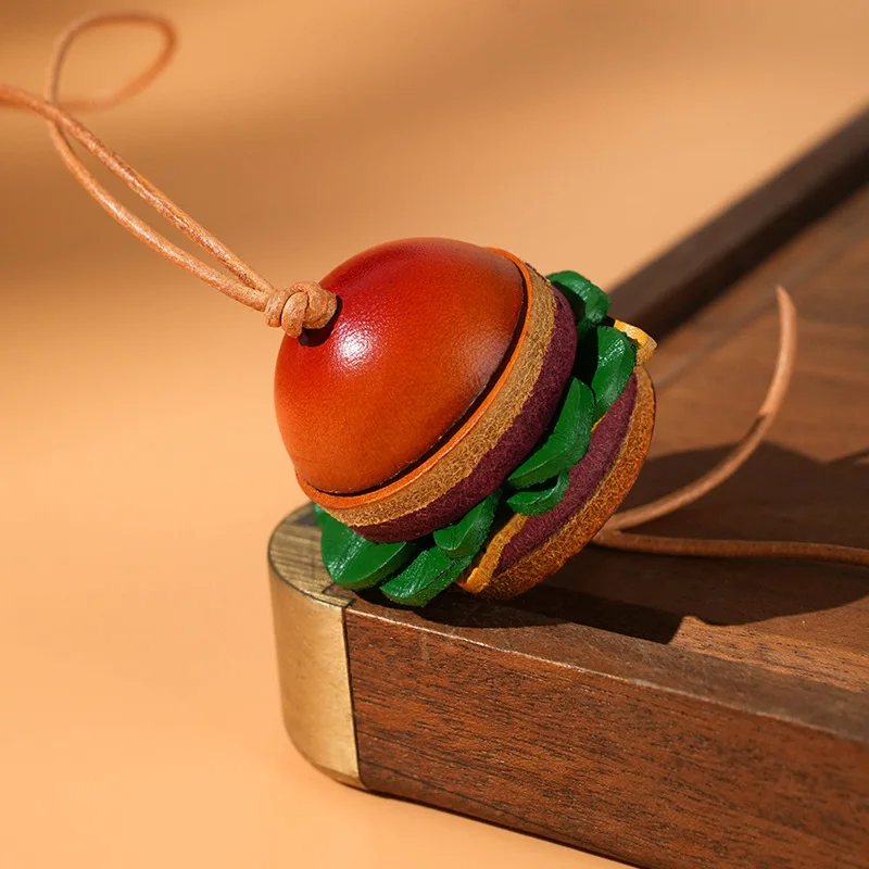 Hamburger Leather Bag Charm Lantern Strawberry Keychain Decoration Pendant Women's Backpack Exquisite Accessories
Hamburger Leather Bag Charm Lantern Strawberry Keychain Decoration Pendant Women's Backpack Exquisite Accessories