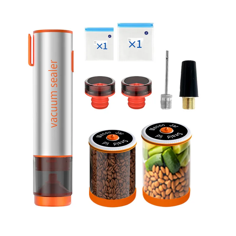 Popular Multifunctional Handheld Sealing Machine Metal Vacuum Sealing Machine Mason Jar Vacuum Sealing Fresh Preservation Machin
Popular Multifunctional Handheld Sealing Machine Metal Vacuum Sealing Machine Mason Jar Vacuum Sealing Fresh Preservation Machin