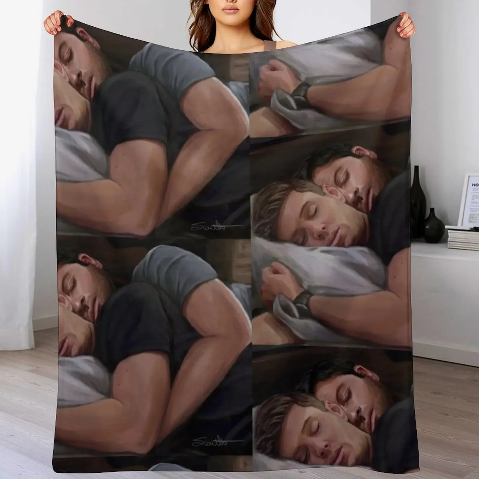 Destiel Cuddles 2 Throw Blanket Machine Washable Soft Warm Blanket
Destiel Cuddles 2 Throw Blanket Machine Washable Soft Warm Blanket