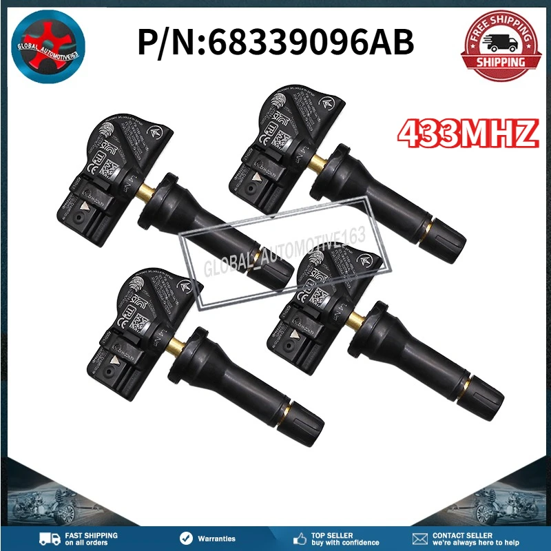 Системы контроля давления в шинах 68339096AB 433 МГц для Jeep Gladiator, Grand Cherokee, Wrangler JL, Grand Wagoneer, Alfa Romeo Tonale
Системы контроля давления в шинах 68339096AB 433 МГц для Jeep Gladiator, Grand Cherokee, Wrangler JL, Grand Wagoneer, Alfa Romeo Tonale