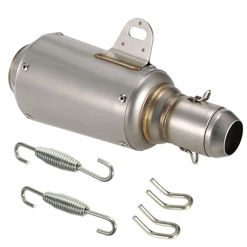 A96E-Premium Motorcycle Universal Muffler For 38Mm-51Mm Exhaust Pipes - Includes Adjustable Hooks
A96E-Premium Motorcycle Universal Muffler For 38Mm-51Mm Exhaust Pipes - Includes Adjustable Hooks
