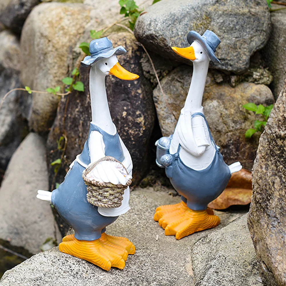 Realistic Resin Duck Sculpture Durable Home Office Garden Living Room Desktop Decoration Duck Statue Garden Animal Decoration
Realistic Resin Duck Sculpture Durable Home Office Garden Living Room Desktop Decoration Duck Statue Garden Animal Decoration