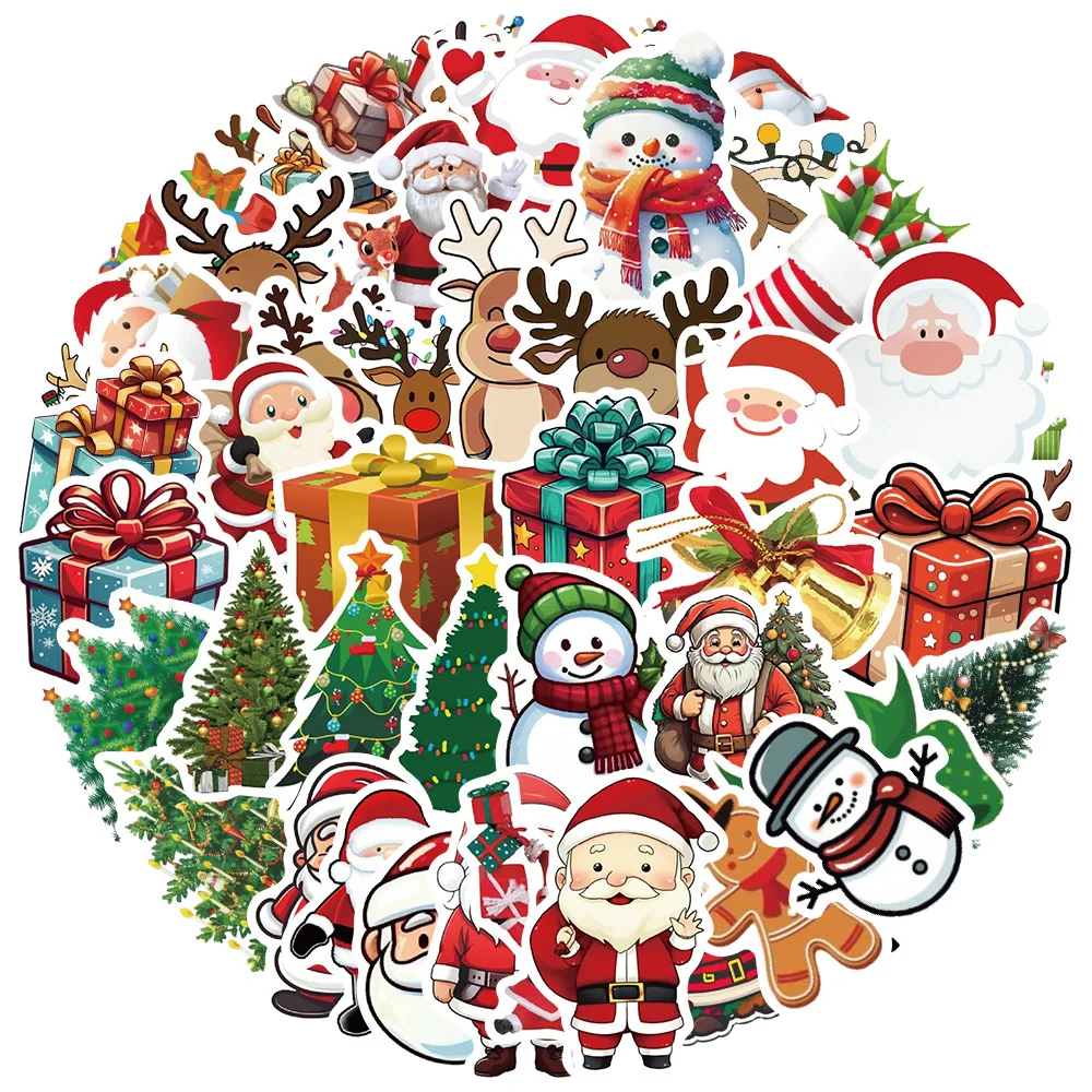 10/30/50pcs Christmas graffiti stickers DIY Cartoon For Suitcase Skateboard Laptop Luggage Phone Styling Pegatina
10/30/50pcs Christmas graffiti stickers DIY Cartoon For Suitcase Skateboard Laptop Luggage Phone Styling Pegatina
