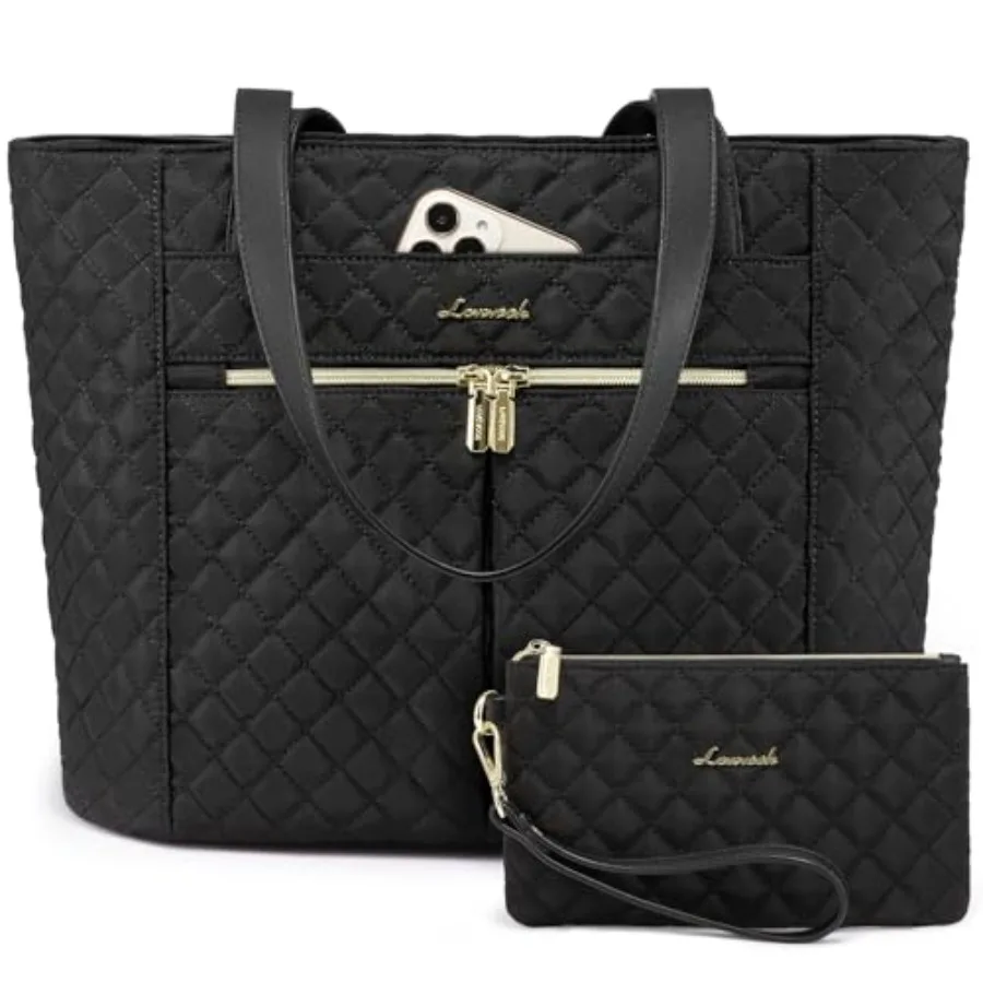 Laptop Bag for Women, Diamond Quilted Work Tote Bags Womens Laptop Tote Bag Computer Shoulder Bags, Stylish Travel Tote Bags La
Laptop Bag for Women, Diamond Quilted Work Tote Bags Womens Laptop Tote Bag Computer Shoulder Bags, Stylish Travel Tote Bags La
