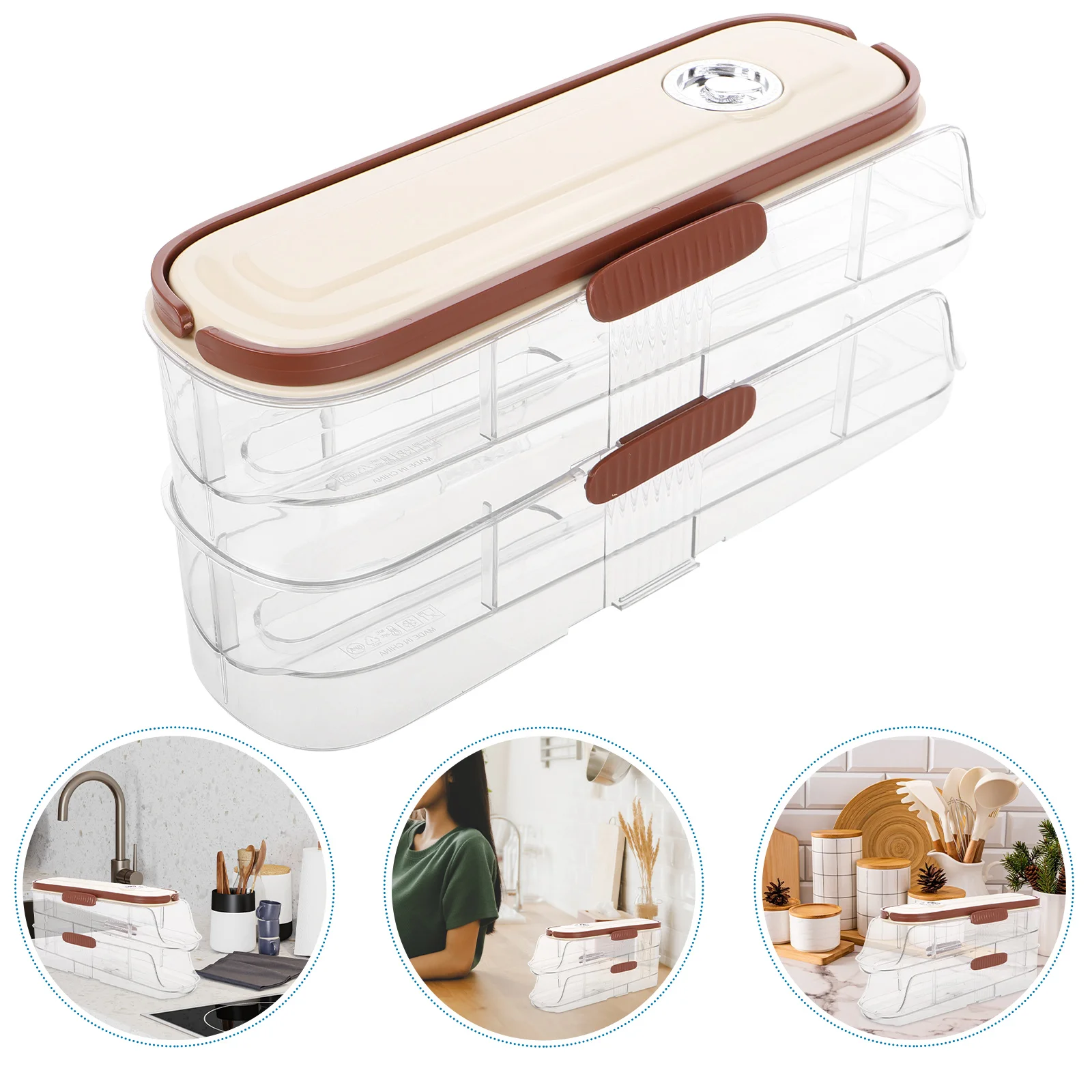 Egg Carton Dispenser Fridge Organizer Eggs Counter Holder Countertop Plastic Rack Storage Accessory
Egg Carton Dispenser Fridge Organizer Eggs Counter Holder Countertop Plastic Rack Storage Accessory