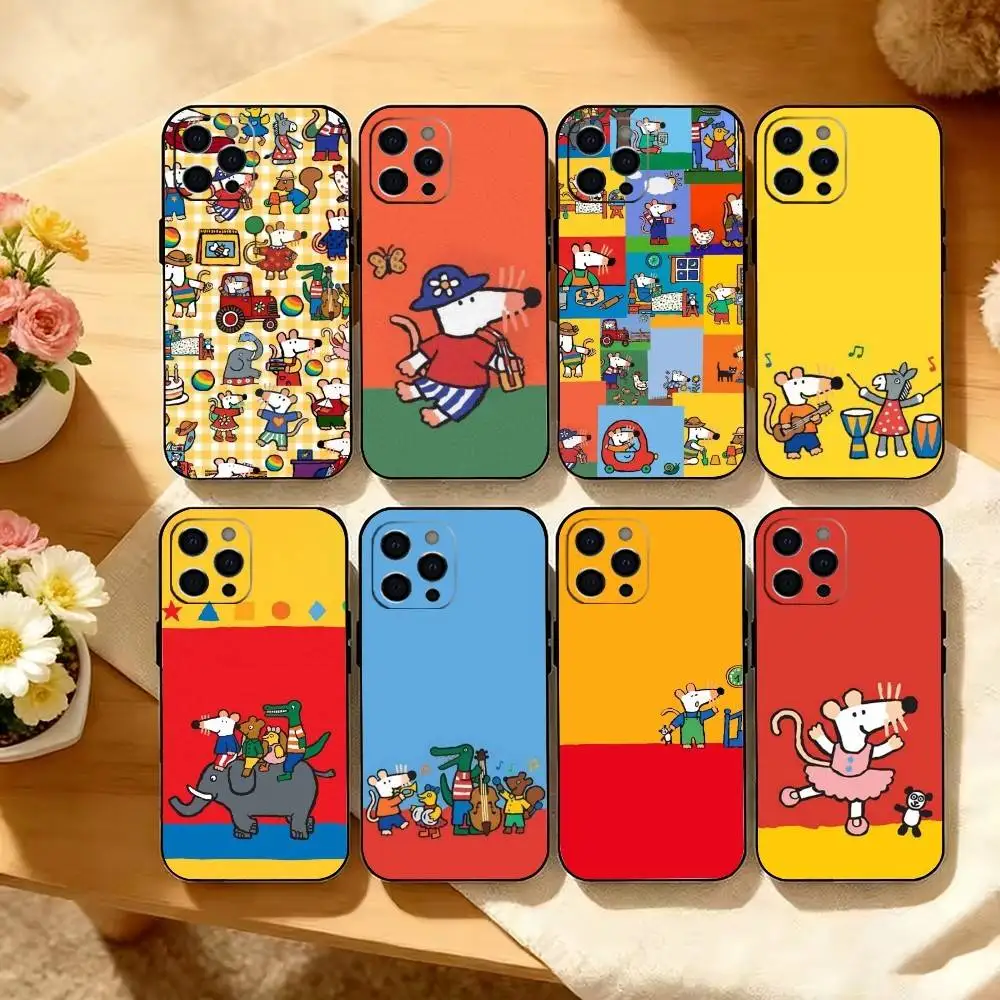 Cute Cartoon M-Maisy Mouse Phone Case Silicone Soft For IPhone 17 16 15 14 13 12 11 X XR Plus Pro Max Plus
Cute Cartoon M-Maisy Mouse Phone Case Silicone Soft For IPhone 17 16 15 14 13 12 11 X XR Plus Pro Max Plus