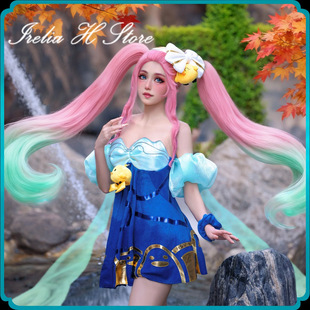 Irelia H Sona LOL After Hours Spirit Blossom Springs Sona Cosplay Costume for women halloween dress
Irelia H Sona LOL After Hours Spirit Blossom Springs Sona Cosplay Costume for women halloween dress