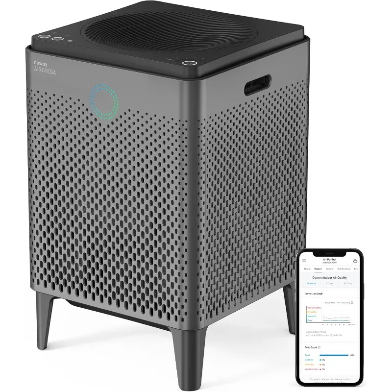 Умная технология Coway Airmega 400S(G) с поддержкой приложения, совместимая с очистителем воздуха Amazon Alexa True HEPA, крышка площадью 1,560 кв. футов
Умная технология Coway Airmega 400S(G) с поддержкой приложения, совместимая с очистителем воздуха Amazon Alexa True HEPA, крышка площадью 1,560 кв. футов