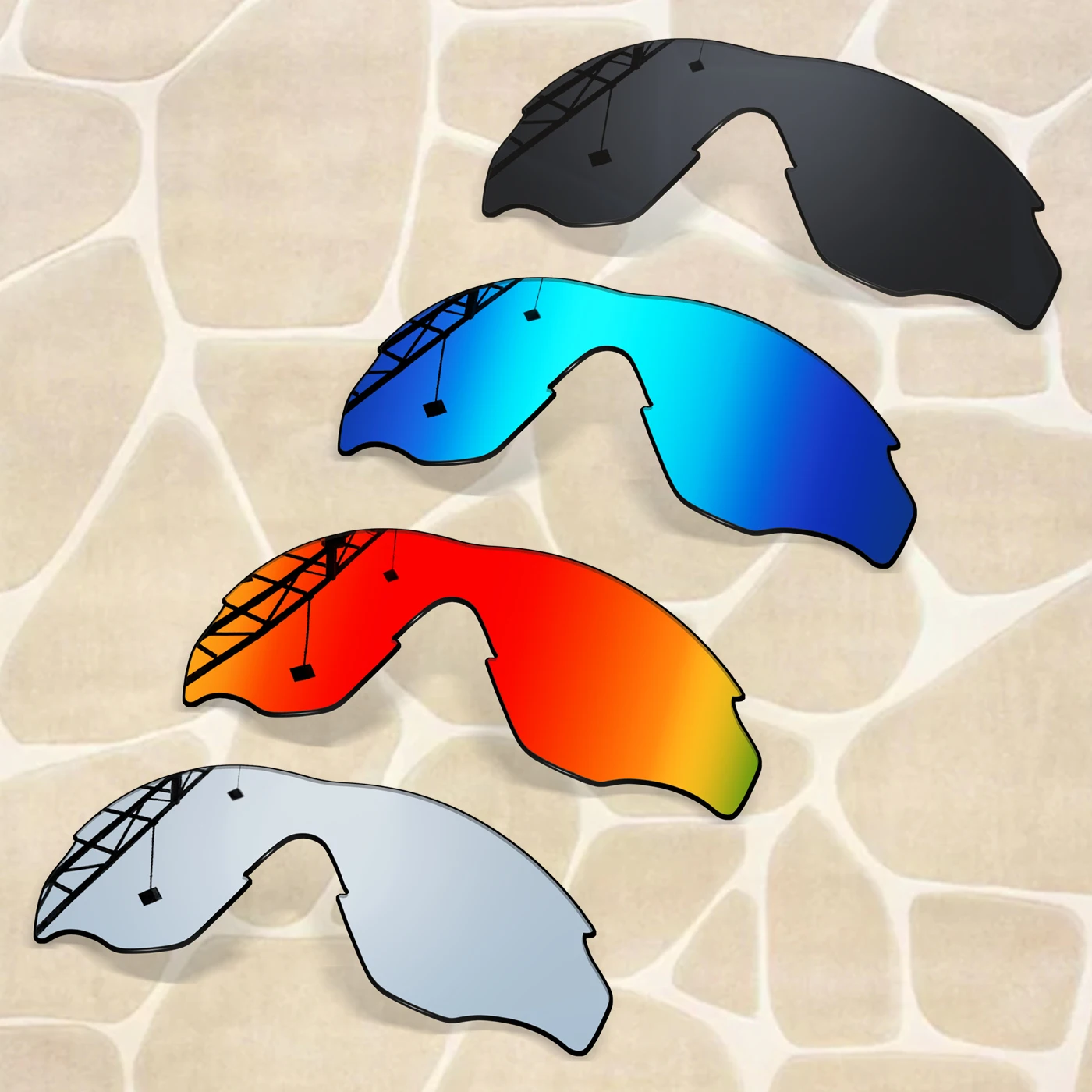 Anti-Scratch Polarized Replacement Lenses for Oakley M Frame 2.0 Strike Sunglasses
Anti-Scratch Polarized Replacement Lenses for Oakley M Frame 2.0 Strike Sunglasses