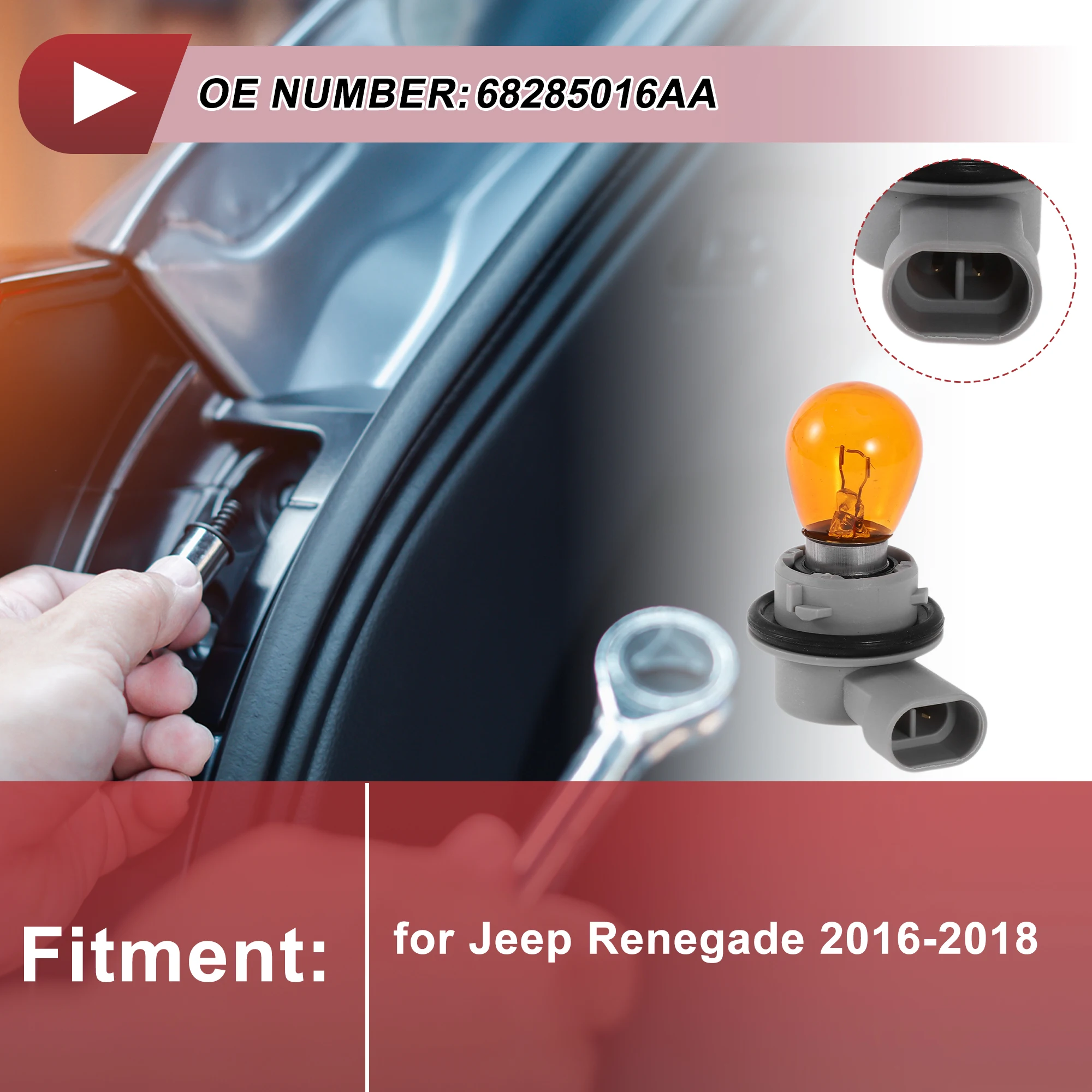 X Autohaux 1 шт. цоколь заднего фонаря для Jeep Renegade 2016-2018 No68285016AA Разъем лампы 2-контактный с лампочкой
X Autohaux 1 шт. цоколь заднего фонаря для Jeep Renegade 2016-2018 No68285016AA Разъем лампы 2-контактный с лампочкой
