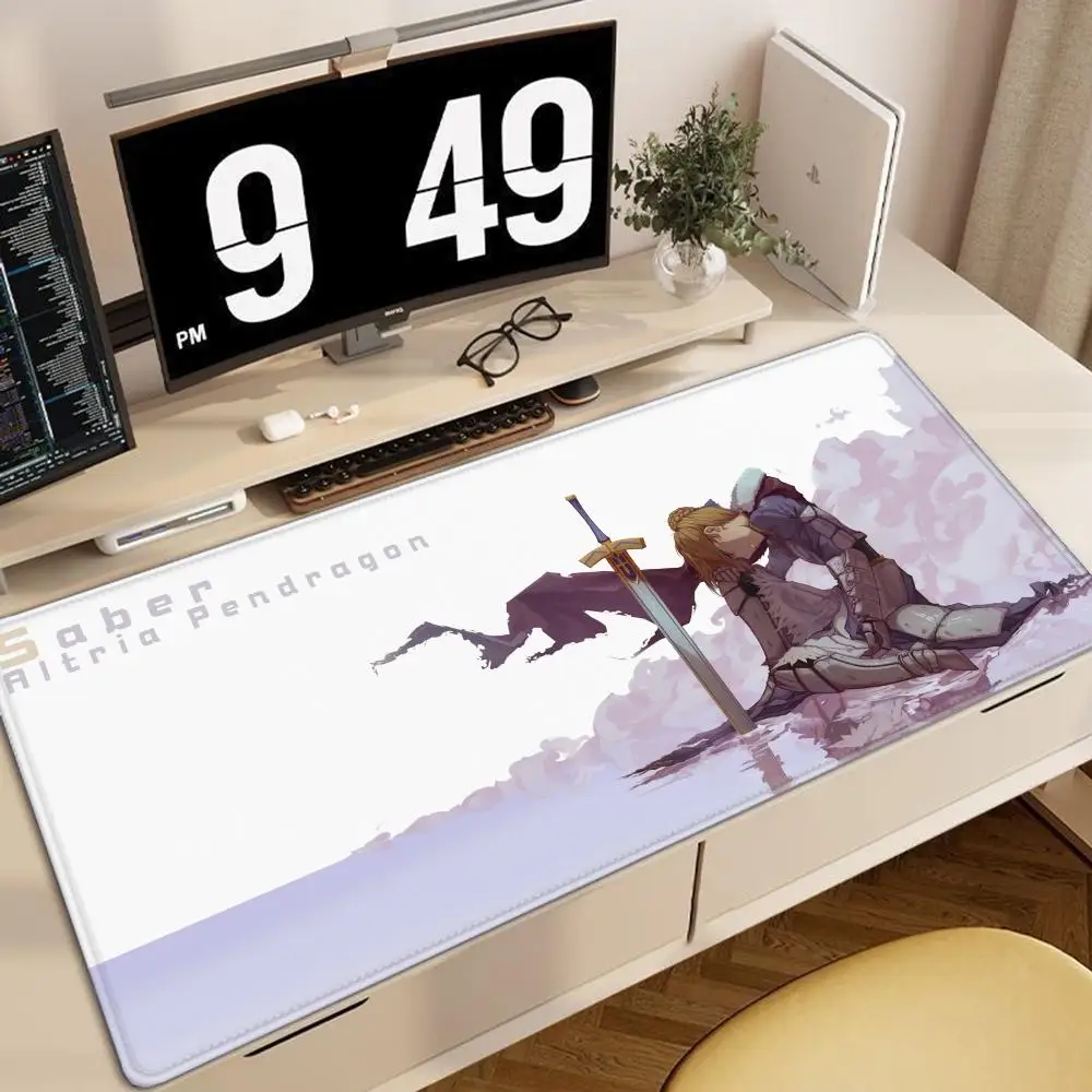XXL Game Mousepad FateGrand Order Saber Anime Mouse Pads Keyboard Pad Office Accessorie Computer PC Gaming Non-slip HD Desk Mat
XXL Game Mousepad FateGrand Order Saber Anime Mouse Pads Keyboard Pad Office Accessorie Computer PC Gaming Non-slip HD Desk Mat