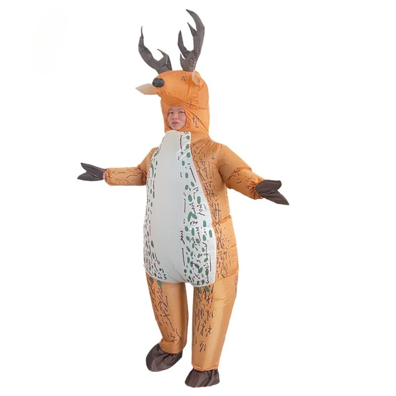 Reindeer Inflatable Costume Christmas Cosplay Animal Party Walking Cartoon Outfit
Reindeer Inflatable Costume Christmas Cosplay Animal Party Walking Cartoon Outfit