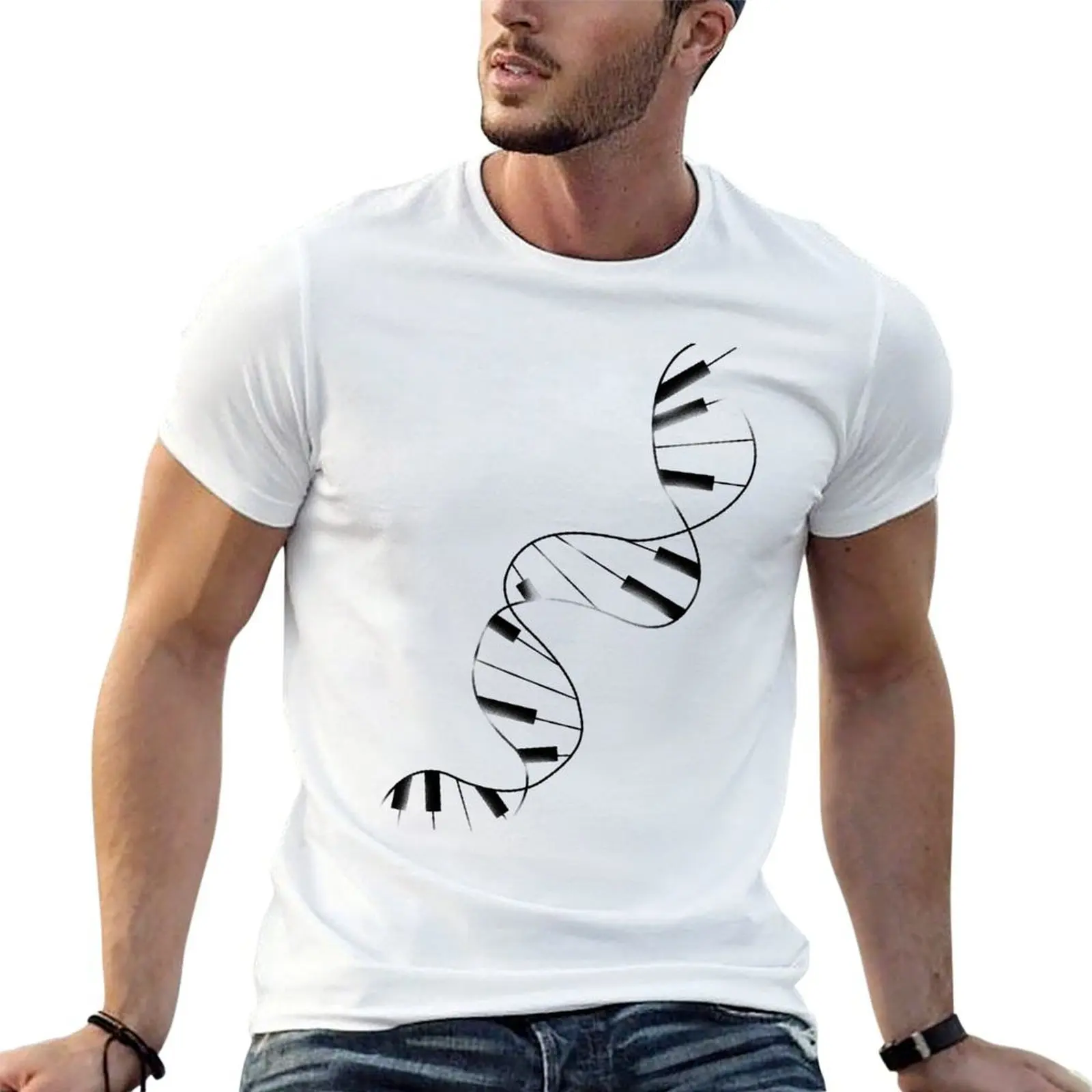 DNA Piano T-Shirt anime t shirts oversize g man t shirts for men T-Shirt
DNA Piano T-Shirt anime t shirts oversize g man t shirts for men T-Shirt