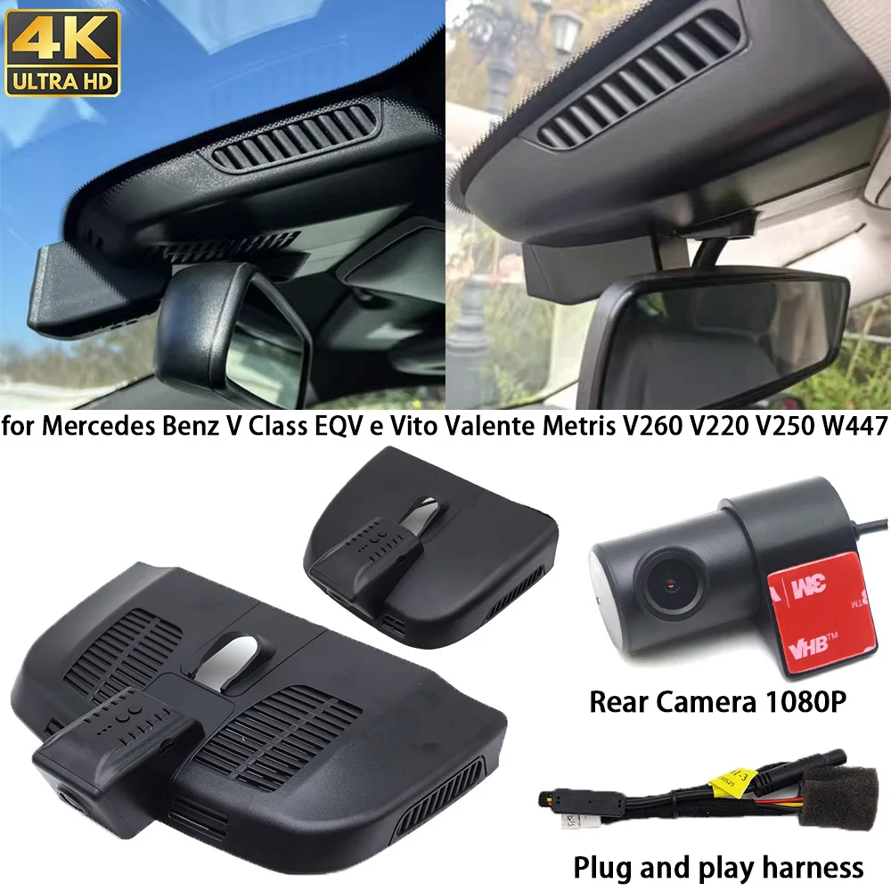 for Mercedes Benz V Class EQV e Vito Valente Metris V260 V220 V250 W447 Dash Cam Front Camera DVR Plug and Play Recorder Parking
for Mercedes Benz V Class EQV e Vito Valente Metris V260 V220 V250 W447 Dash Cam Front Camera DVR Plug and Play Recorder Parking