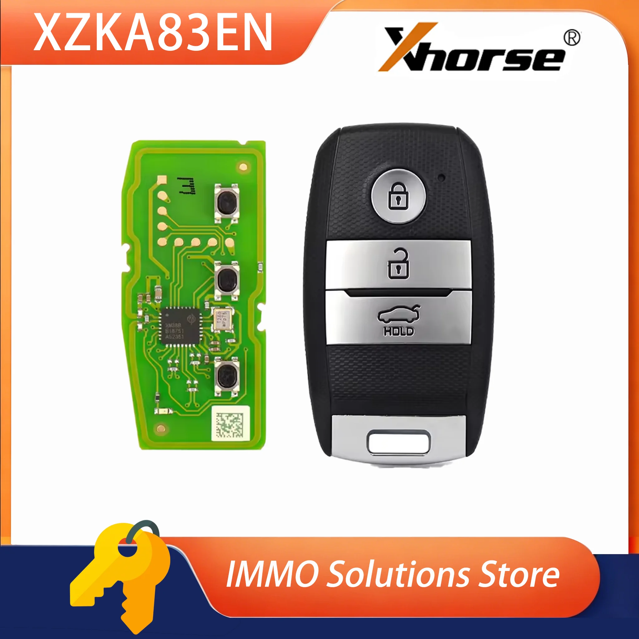 Xhorse XZKA83EN Special Smart Key for Hyundai & for Kia Cars
Xhorse XZKA83EN Special Smart Key for Hyundai & for Kia Cars