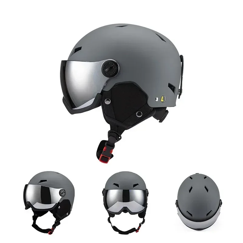 2024 New Ski Helmets Winter Outdoor Eye Protection Breathable Snow Helmets Fall Prevention Thermal Sports Skiing Helmets Adults
2024 New Ski Helmets Winter Outdoor Eye Protection Breathable Snow Helmets Fall Prevention Thermal Sports Skiing Helmets Adults