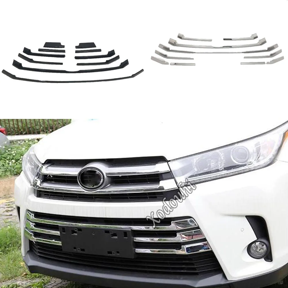 Car Body Cover Racing Engine Trim Front Bumper Grid Grill Grille Frame Stick For Toyota Highlander 2015 2016 2017 2018 2019 2020
Car Body Cover Racing Engine Trim Front Bumper Grid Grill Grille Frame Stick For Toyota Highlander 2015 2016 2017 2018 2019 2020