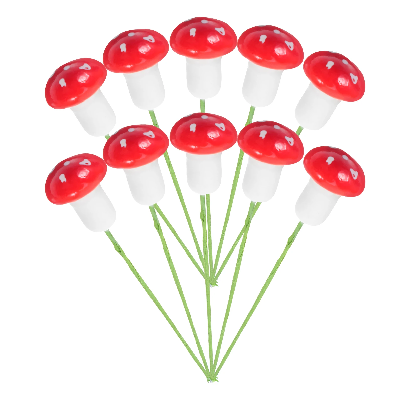 10 Pcs Artificial Mushrooms Mini Garden Ornaments Bonsai Decor Flower Pot DecorationsMushroom Plants Bendable Wire for DIY
10 Pcs Artificial Mushrooms Mini Garden Ornaments Bonsai Decor Flower Pot DecorationsMushroom Plants Bendable Wire for DIY
