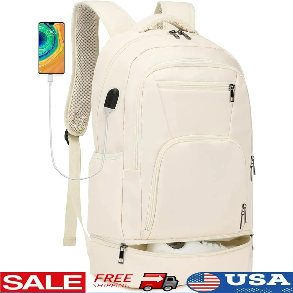 Gym Backpack Men with Shoe Compartment Lightweight Sports Bag USB Charging Port Multi-functional Waterproof Travel Backpack
Gym Backpack Men with Shoe Compartment Lightweight Sports Bag USB Charging Port Multi-functional Waterproof Travel Backpack