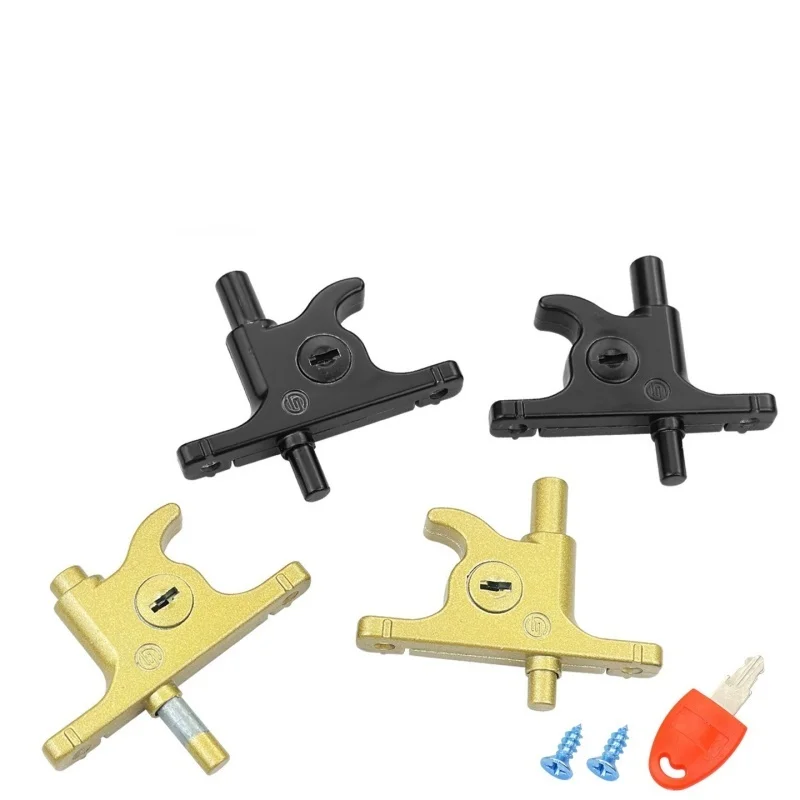 Double-Point Screen Window Lock Sliding Screen Latch Lock Frame-In-Frame With Key Anti-Theft Handle Lock Accessories
Double-Point Screen Window Lock Sliding Screen Latch Lock Frame-In-Frame With Key Anti-Theft Handle Lock Accessories