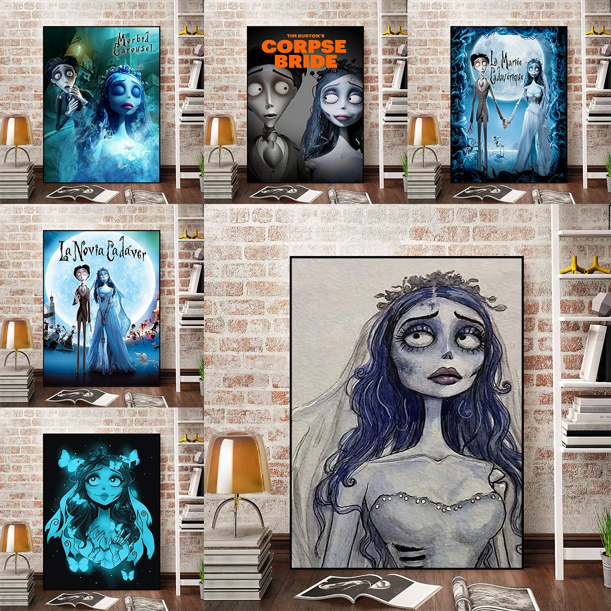 C-Corpse Bride Cartoon Poster Posters for Wall Art Prints Home Decor Room Aesthetic Decoration Bedroom Stuff Decorative Picture
C-Corpse Bride Cartoon Poster Posters for Wall Art Prints Home Decor Room Aesthetic Decoration Bedroom Stuff Decorative Picture