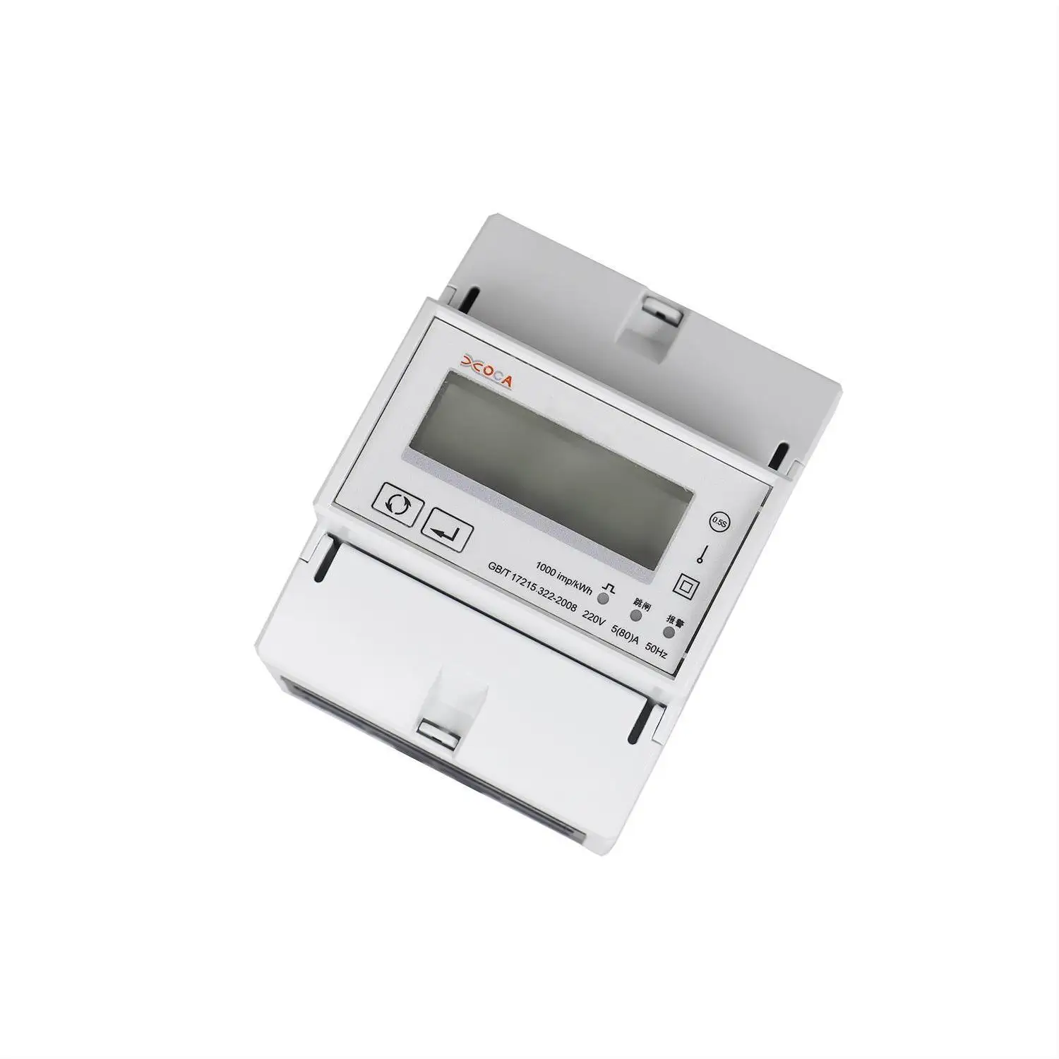 DAC412C Prepaid Relay Single Phase Multi-function WIFI Communication DIN Rail Electric Meter
DAC412C Prepaid Relay Single Phase Multi-function WIFI Communication DIN Rail Electric Meter