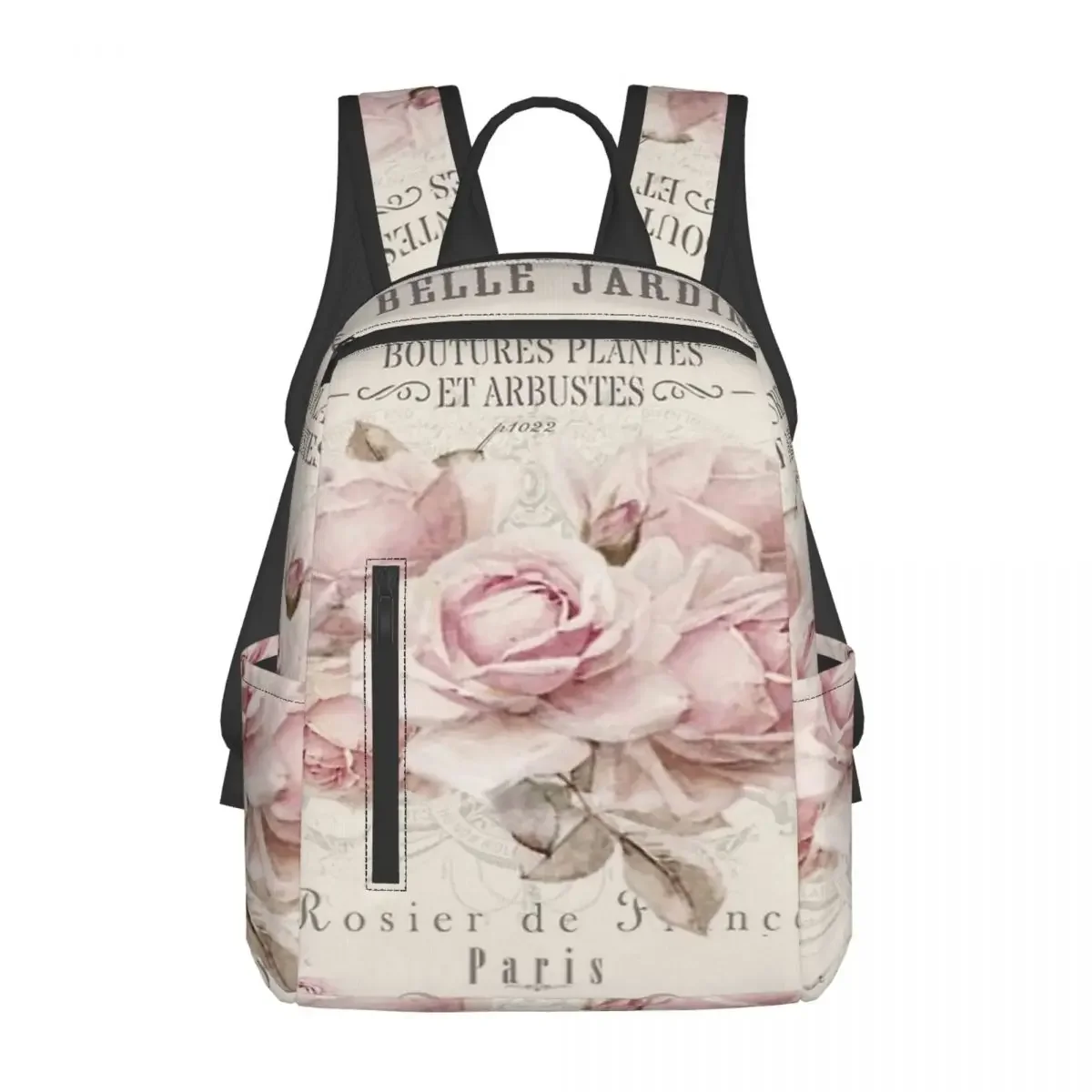 French Shabby Chic Backpack Daypack Large Capacity Boys Girls BookBag School Bag Shoulder Bags for Men Women
French Shabby Chic Backpack Daypack Large Capacity Boys Girls BookBag School Bag Shoulder Bags for Men Women