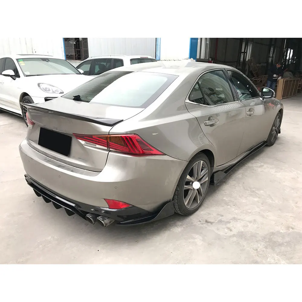 Carbon Fiber Rear Bumper Splitters Trims Fit for LEXUS IS300 IS350 IS F Sport Sedan 4 Door 2017 2018 Auto Car Styling
Carbon Fiber Rear Bumper Splitters Trims Fit for LEXUS IS300 IS350 IS F Sport Sedan 4 Door 2017 2018 Auto Car Styling