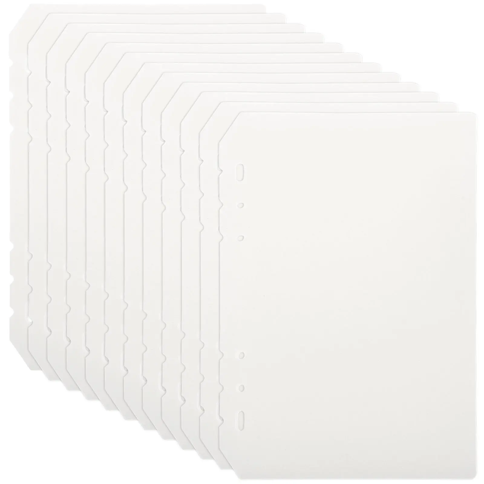 12Pcs Premium PP Binder Dividers 6-Hole Punched A5 Index Dividers for Notebooks Journals Reports Presentations Classification
12Pcs Premium PP Binder Dividers 6-Hole Punched A5 Index Dividers for Notebooks Journals Reports Presentations Classification