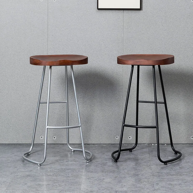 Modern Nordic Dining ChairsCasual High Foot Bar Chair with Iron Frame Stable and Durable for Restaurant or Home Use
Modern Nordic Dining ChairsCasual High Foot Bar Chair with Iron Frame Stable and Durable for Restaurant or Home Use