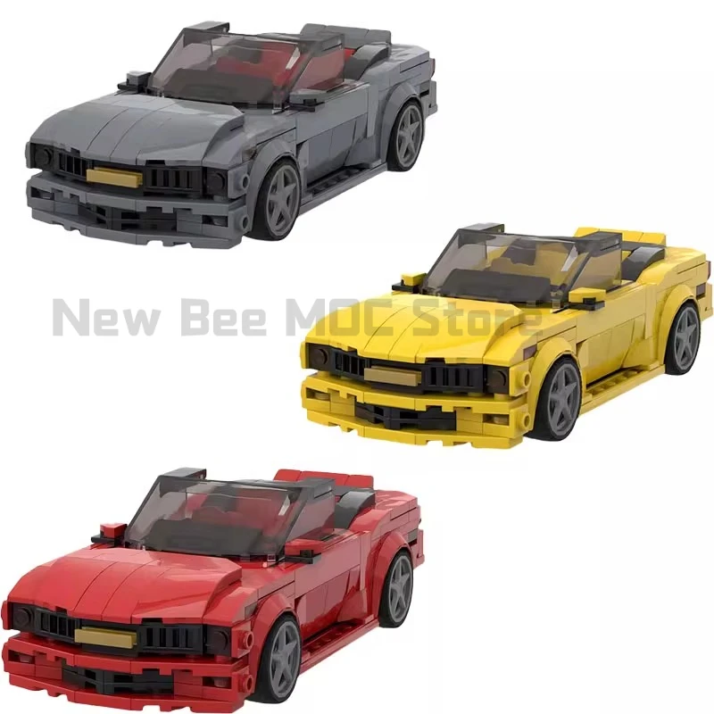 MOC Speed Champion гоночный автомобиль 8-сеточный гоночный строительный блок набор Camaro трансформируемый спортивный автомобиль модель DIY детские игрушки подарок на день рождения для мальчика
MOC Speed Champion гоночный автомобиль 8-сеточный гоночный строительный блок набор Camaro трансформируемый спортивный автомобиль модель DIY детские игрушки подарок на день рождения для мальчика