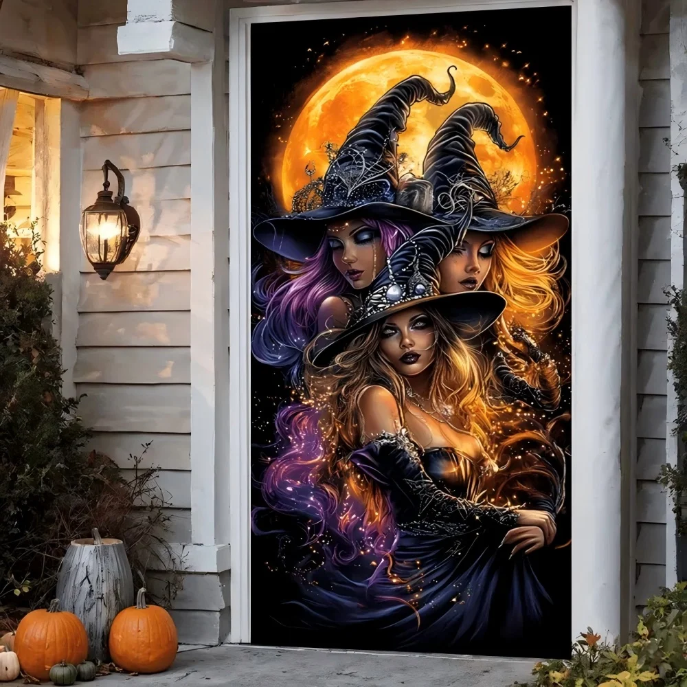 1 шт., очаровательная занавеска ведьмы на Хэллоуин, дизайн сексуальной ведьмы, полиэфирный материал, украшение на Хэллоуин, праздничные украшения
1 шт., очаровательная занавеска ведьмы на Хэллоуин, дизайн сексуальной ведьмы, полиэфирный материал, украшение на Хэллоуин, праздничные украшения