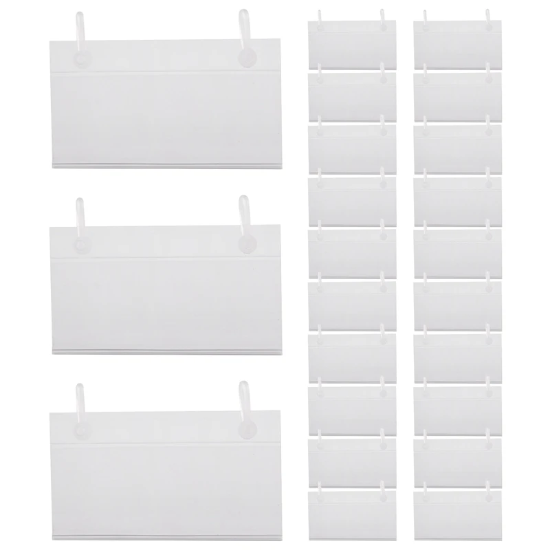80Pcs Plastic Basket Label Holders Price Tag Ticket Hanger Clips With Button Design Lock Closure For Market Grocery-AT82
80Pcs Plastic Basket Label Holders Price Tag Ticket Hanger Clips With Button Design Lock Closure For Market Grocery-AT82